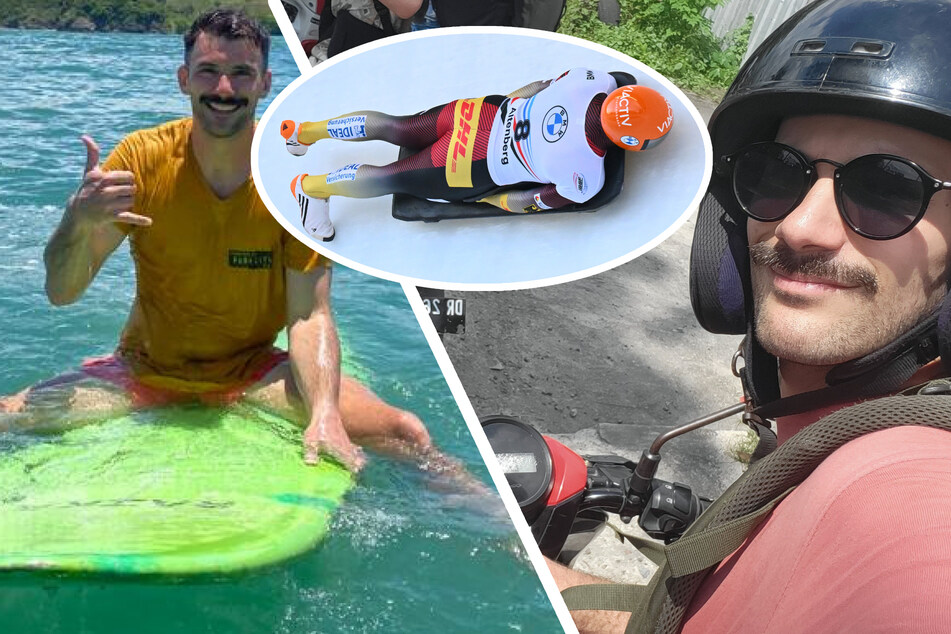 Surfen und Rollerfahren: Jungk tankte auf Bali Kraft!
