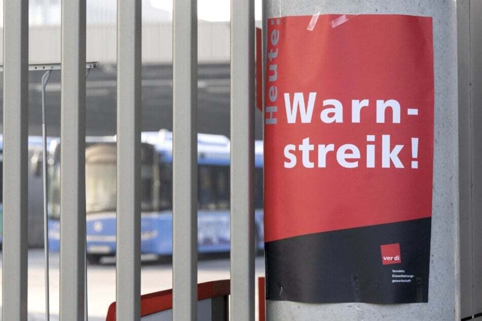 Die Gewerkschaft Verdi hat für Mittwoch in Nord- und Ost-Bayern weitere Streiks angekündigt.