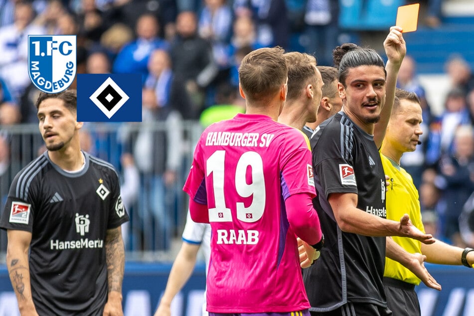 Dezimierter HSV holt mit Last-Minute-Treffer einen Punkt beim 1. FC Magdeburg