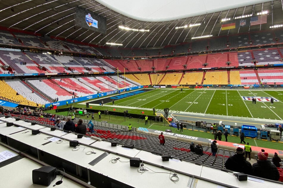 Gegen 12.30 Uhr wurde die Allianz-Arena für das Munich Game geöffnet.