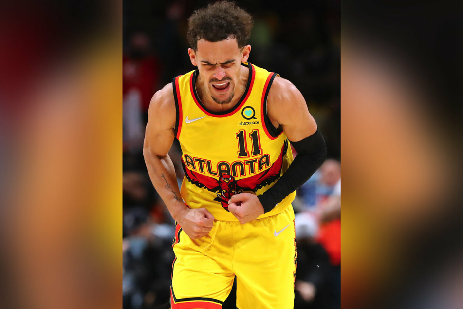 Hawks guard Trae Young starred with 33 points and 15 assists against the Warriors.