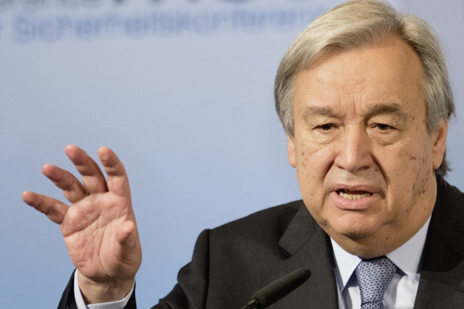 UN-Generalsekretär António Guterres (71).