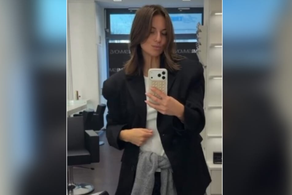 Doch keine blonde Kurzhaarfrisur: Auch auf dem Kopf bleibt "Wonti" ihrem natürlichen Look treu.