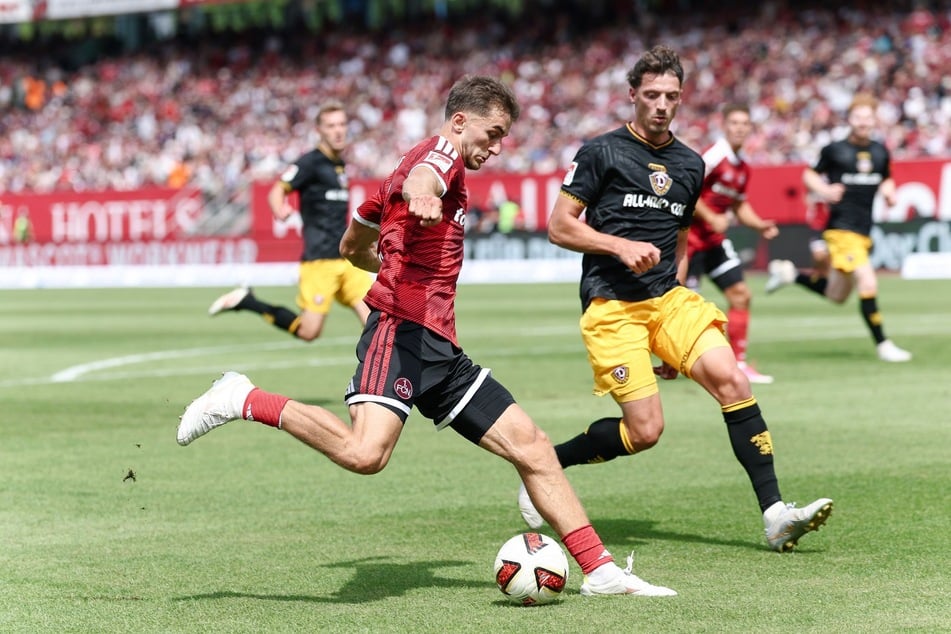 Nicolai Rapp (29, r.) hat die Pleite gegen Nürnberg mit Kollege Wagner genaustens analysiert.
