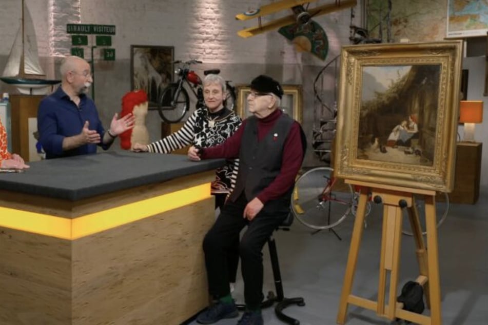 Ingrid und Heinrich aus Ludwigshafen gehen bei "Bares für Rares" fest davon aus, im Besitz eines wertvollen Gemäldes zu ein.