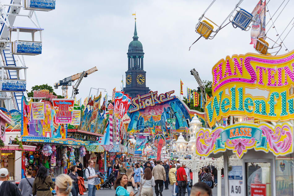 Der Hamburger Sommerdom wurde am 26. Juli eröffnet.