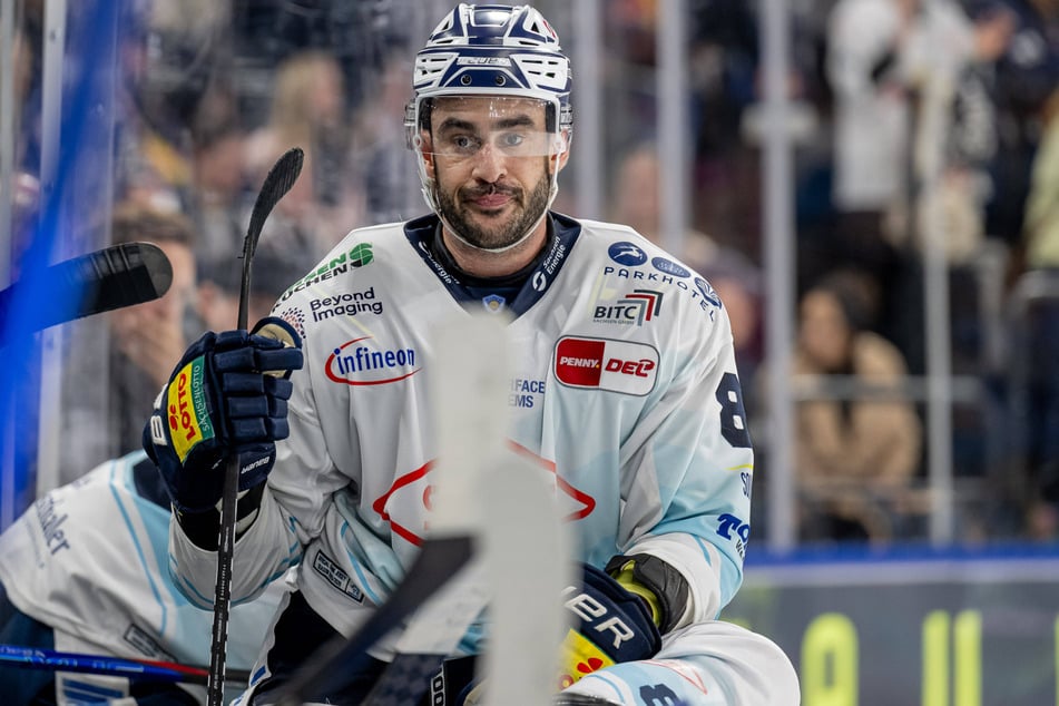 Ein Tor und aber kein Sieg: Eislöwe Trevor Parkes hatte sichtlich keinen Spass.