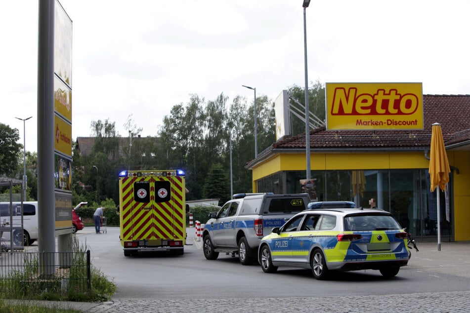 Im Netto auf der Einsteinstraße (Pirna) gab es am Mittwochnachmittag eine brutale Rangelei.