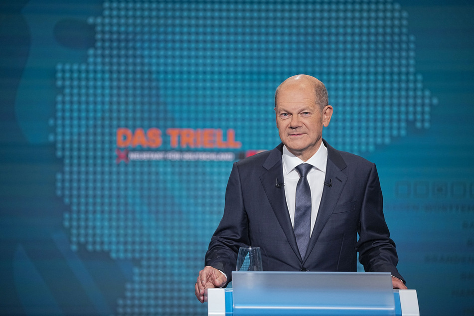 Olaf Scholz von der SPD war sich mit seinen Mitstreitern einig: Es soll keinen neuen Lockdown geben.