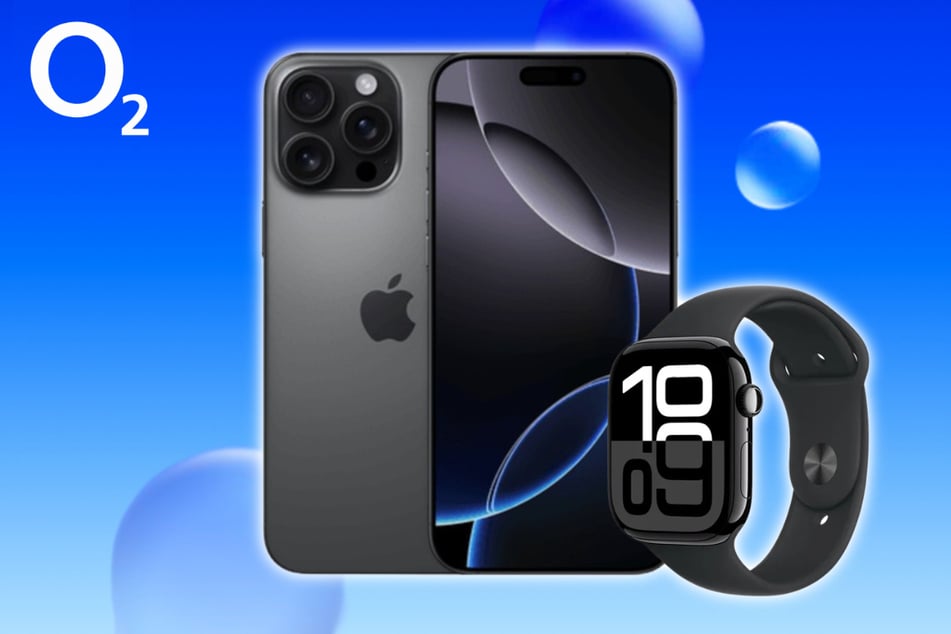 iPhone 16 Pro Max und Watch S10 exklusiv bei o2 im günstigen Angebot