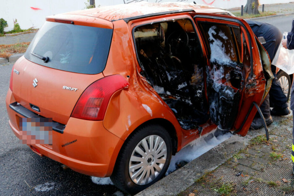 Chemnitz: Wieder ein Autobrand in Chemnitz