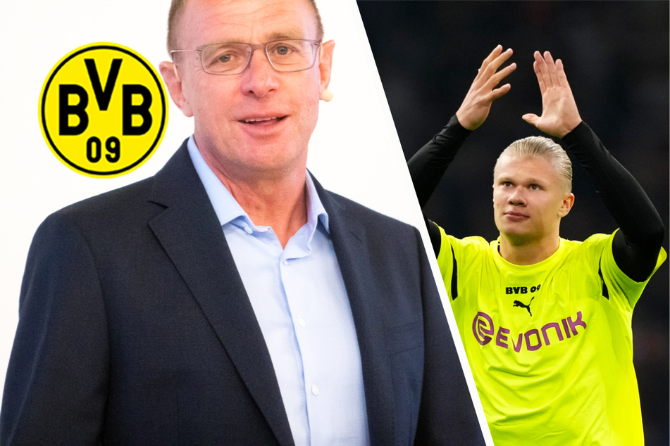 Rangnick winken 10 Millionen Euro, wenn er BVB-Star Haaland zu ManUnited lotst!