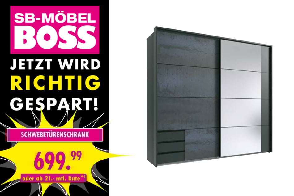 Schwebetürenschrank Rockwood