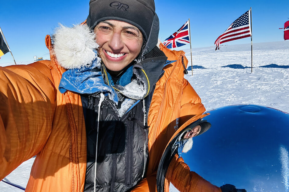 Die 34 Jahre alte Extremsportlerin Preet Chandi hat gleich zwei neue Antarktis-Rekorde aufgestellt.