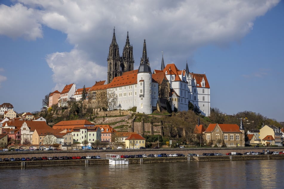 Auch die Meißener Albrechtsburg war von der Störung betroffen. So fielen unter anderem die Strahler aus. (Archivbild)