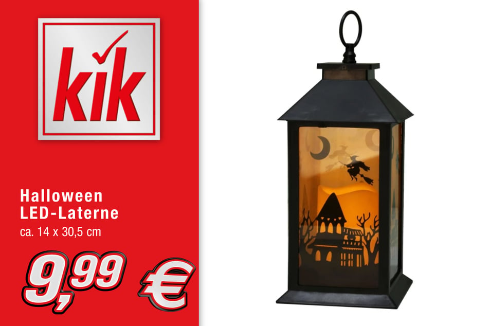 Halloween LED-Laterne