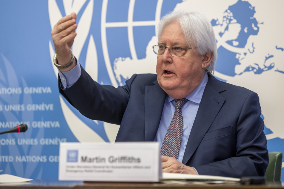 UN-Nothilfekoordinator Martin Griffiths (72) befürchtet ein "Gemetzel" in Rafah.