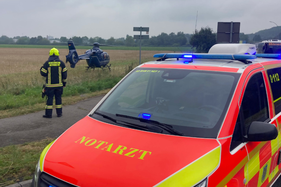 Der Transport mit dem Rettungshubschrauber war nicht notwendig. Die Schwerverletzte kam letztlich per Rettungswagen in eine Klinik.