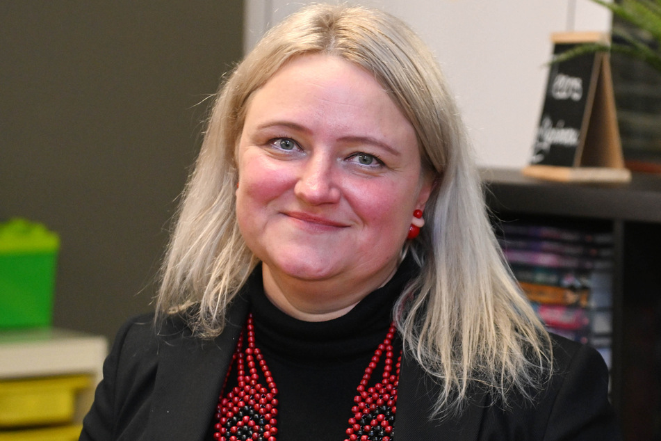 Organisiert wurde die Begegnung von der Kästner-Preisträgerin und Sprecherin der ukrainischen Community in Dresden, Natalija Bock (49).