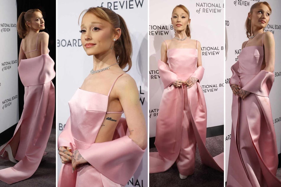 Ariana Grande attends the 2025 National Board of Review Gala at Cipriani 42nd Street in New York City on Tuesday.