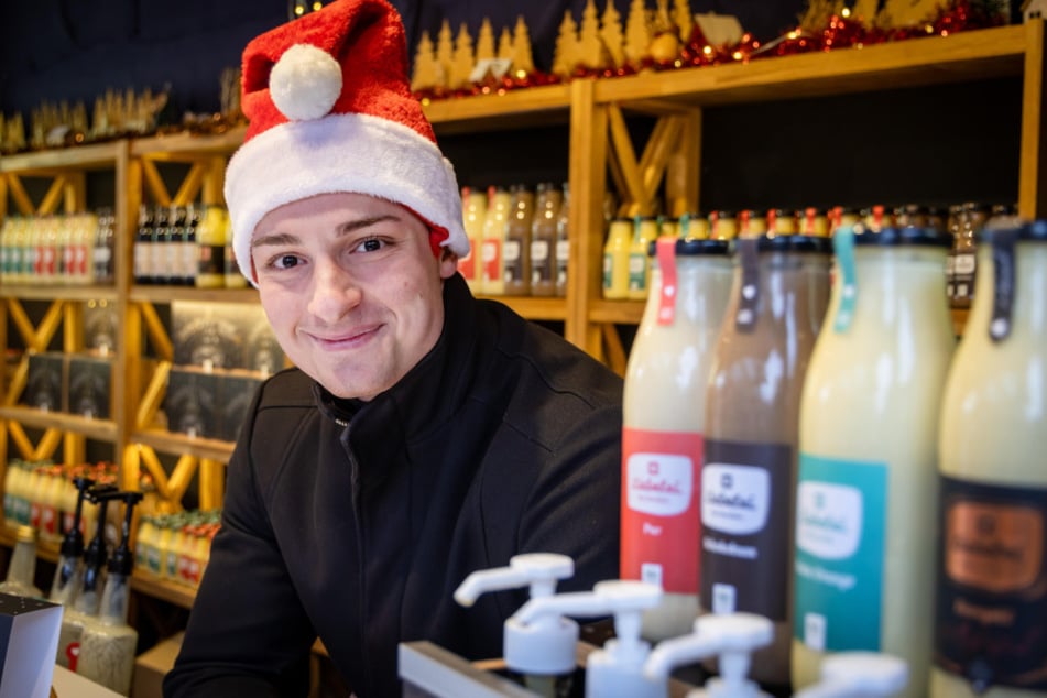 Moritz Schönherr (23) findet die Mischung aus modernen und traditionellen Liedern gut.