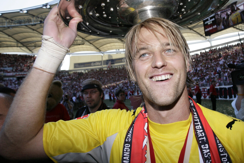 2007 hielt der heute 41-jährige Timo Hildebrand im Dress des VfB Stuttgart die Meisterschale hoch.