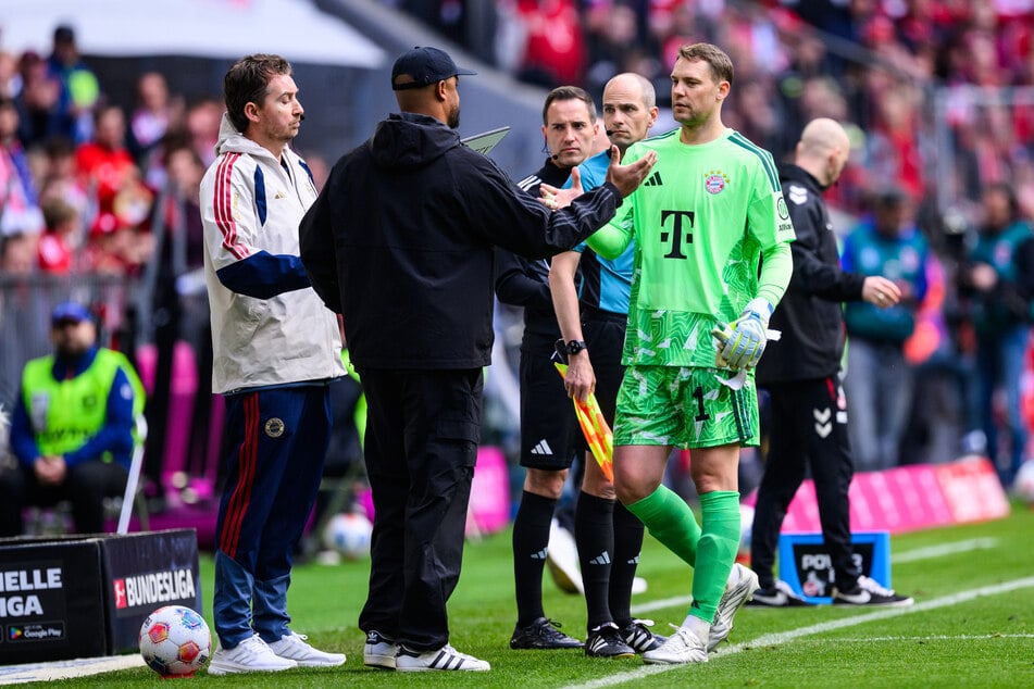 Manuel Neuer (40) musste beim letzten Spiel der Saison in Köln mit Wadenproblemen ausgewechselt werden.