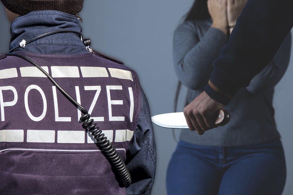 Fotomontage: Der 25-jährige Somalier soll seine Ex-Frau erst vergewaltigt und dann niedergestochen haben (Symbolfoto).