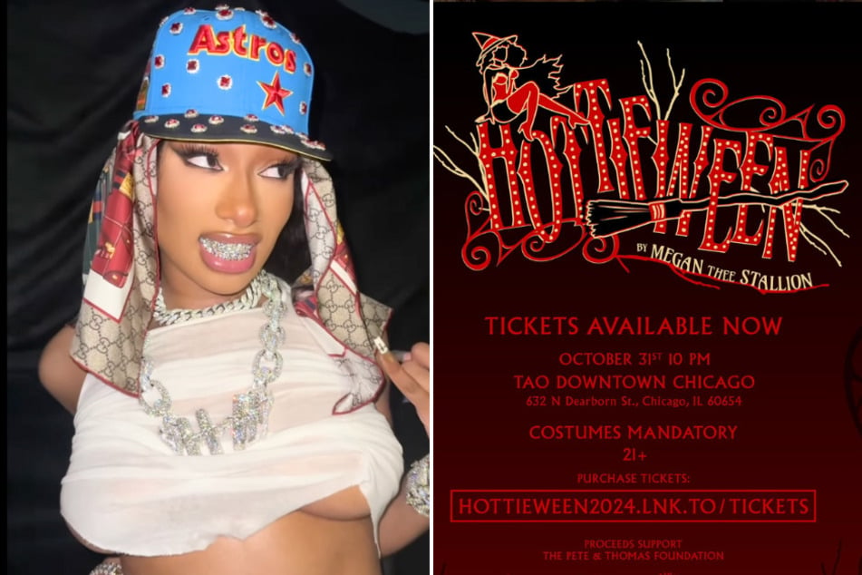 Megan Thee Stallion is hosting her annual Hottieween Party in Chicago this year.