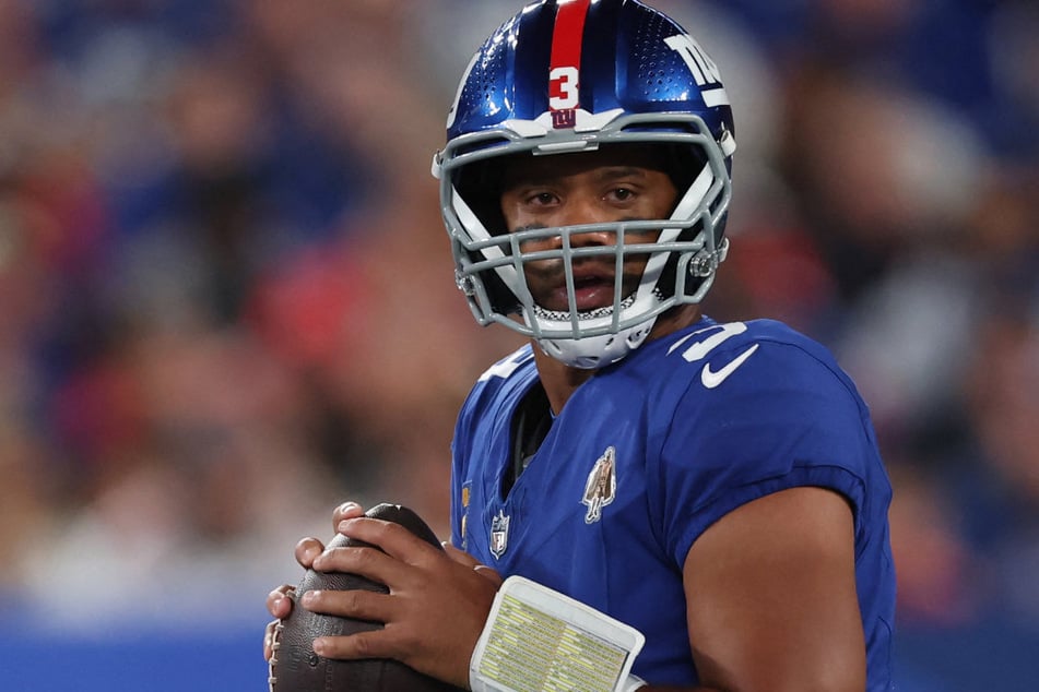 Vom Super-Bowl-Sieger zum Risiko-Faktor für das eigene Team: Die (aktiven) Tage von Giants-Quarterback Russell Wilson (36) scheinen langsam gezählt.