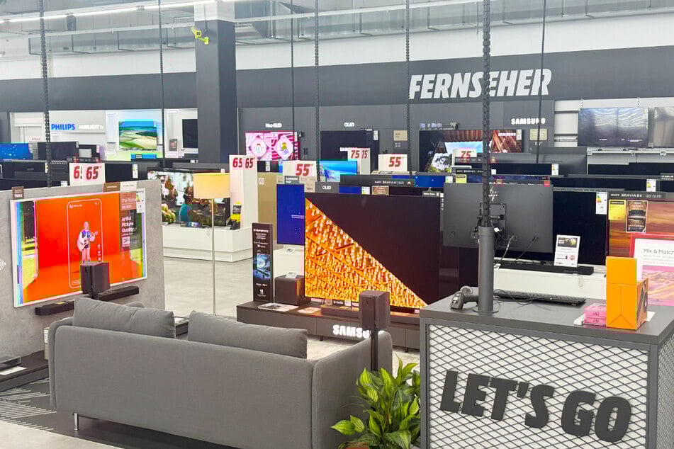 Mehr Wow nach Umbau: der neue MediaMarkt in Halle-Peißen.