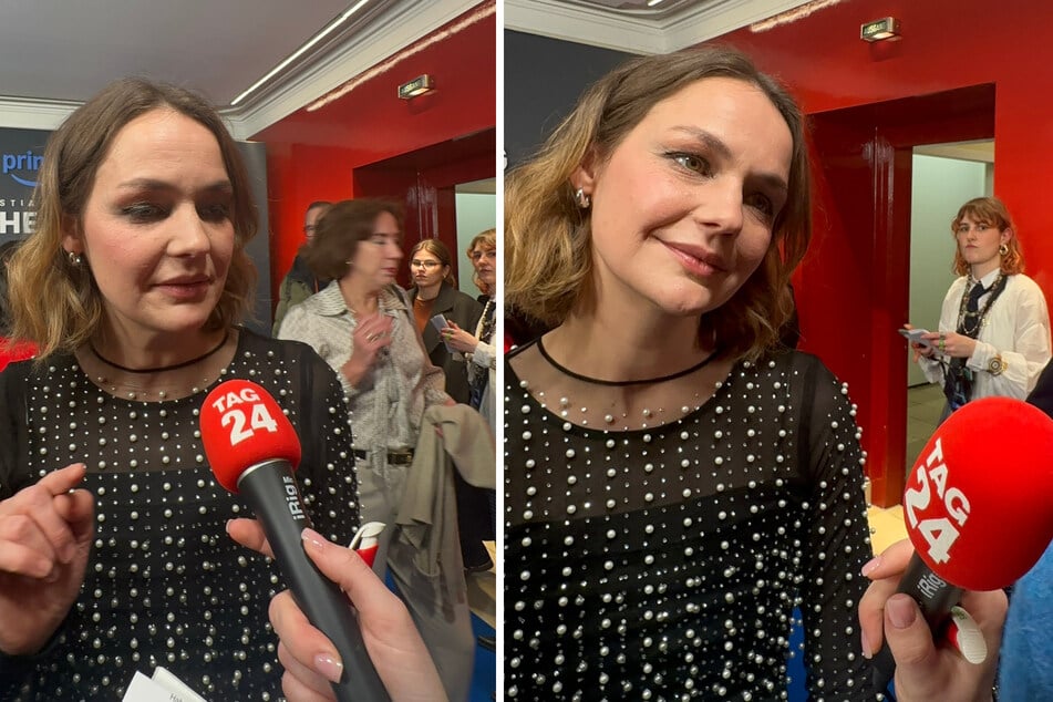 TAG24 traf Luise Heyer (39) bei der Premiere von "Der Heimweg" in Berlin.