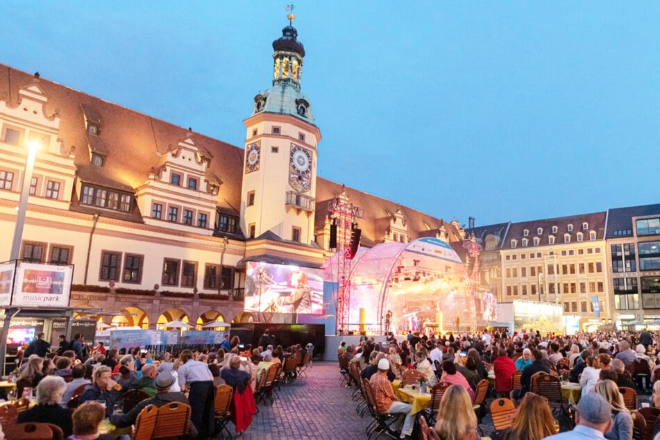 Am 7. August verzaubert die LEIPZIGER MARKT MUSIK die Innenstadt.