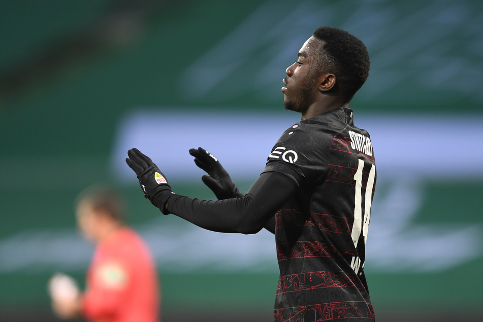 VfB-Stürmer Silas Wamangituka (21).