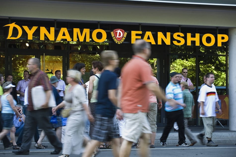 Soll nach Beschluss vom Sonntag ab 1. Juli 2026 zu 100 Prozent Dynamo gehören: der Fanshop.