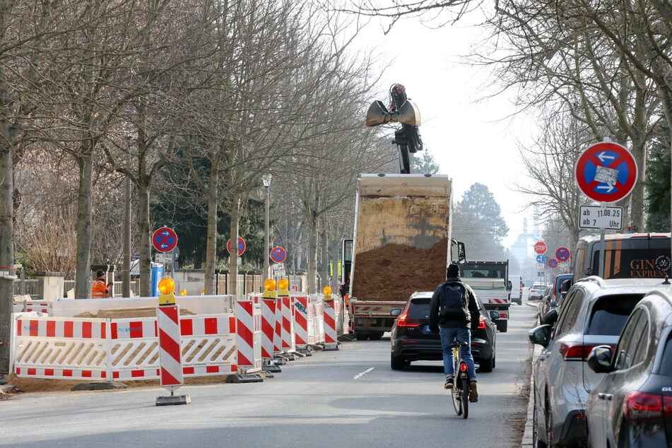 Es tut sich endlich was: Seit dieser Woche gehen die Bauarbeiten weiter.