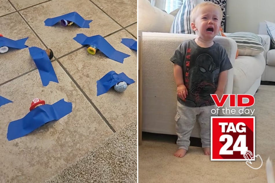 viral videos: Viral Video of the Day for October 17, 2025: Toddler breaks down after mom's prank goes adorably wrong