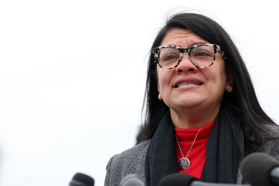 Congresswoman Rashida Tlaib is urging Michiganders to vote "uncommitted" in the Democratic presidential primary to send a message to President Joe Biden that he must end US funding for Israel's assault on Gaza.