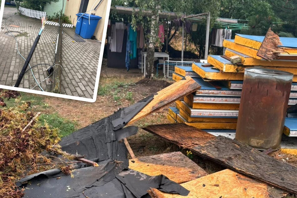Unwetter hinterlässt Spuren: Sächsisches Tierheim stark beschädigt