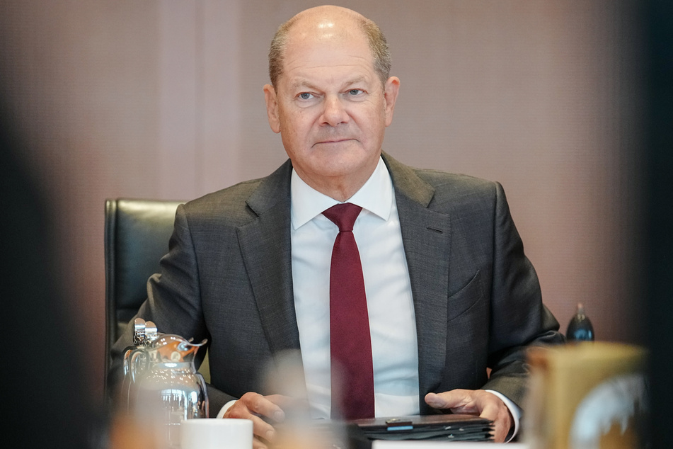 Kanzler Olaf Scholz (64, SPD).