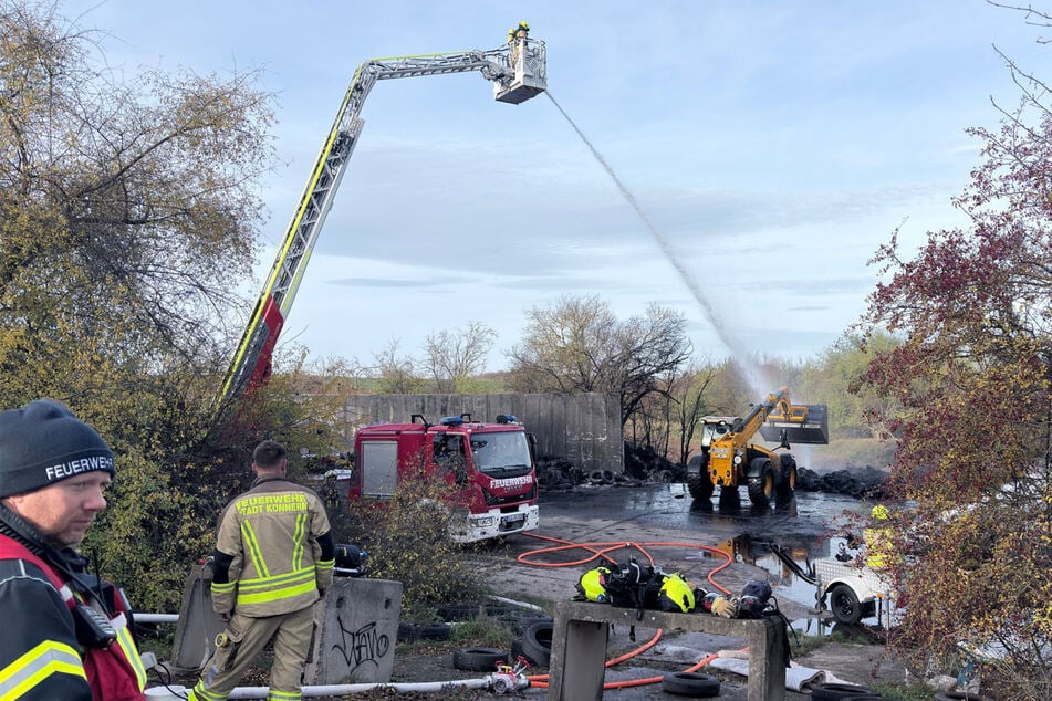 Mehrere Feuerwehren waren vor Ort.