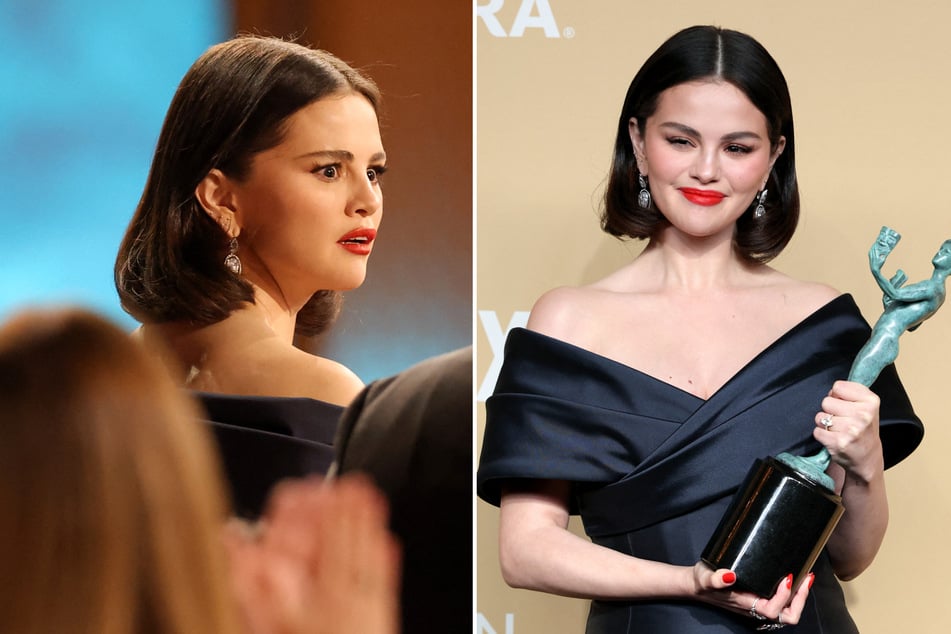 Selena Gomez reflects on "unreal" SAG win for Only Murders in the Building