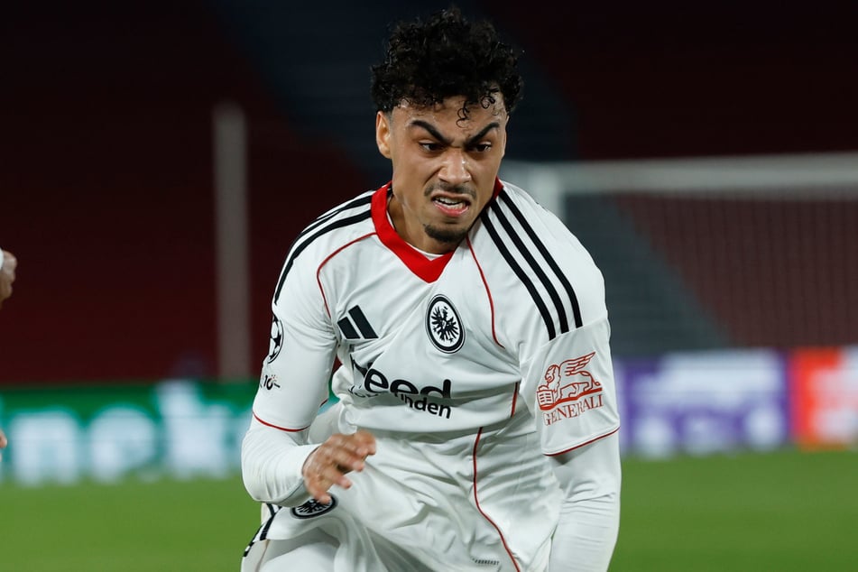 Nathaniel Brown (22) gehört mittlerweile zu den absoluten Leistungsträgern der Frankfurter Eintracht.