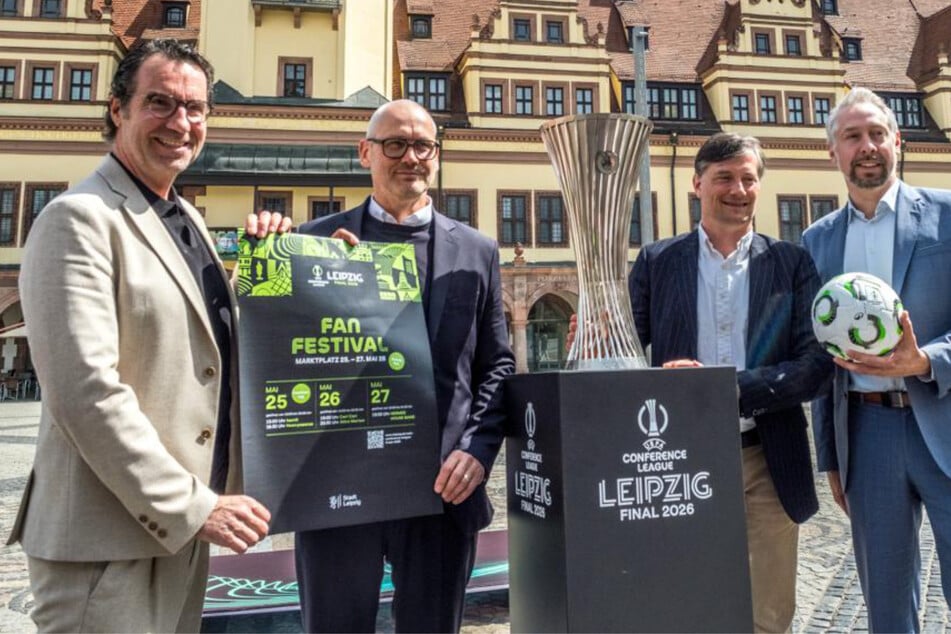 Leipzig: Conference-League-Finale in Leipzig: Das erwartet Euch beim großen Fan Festival