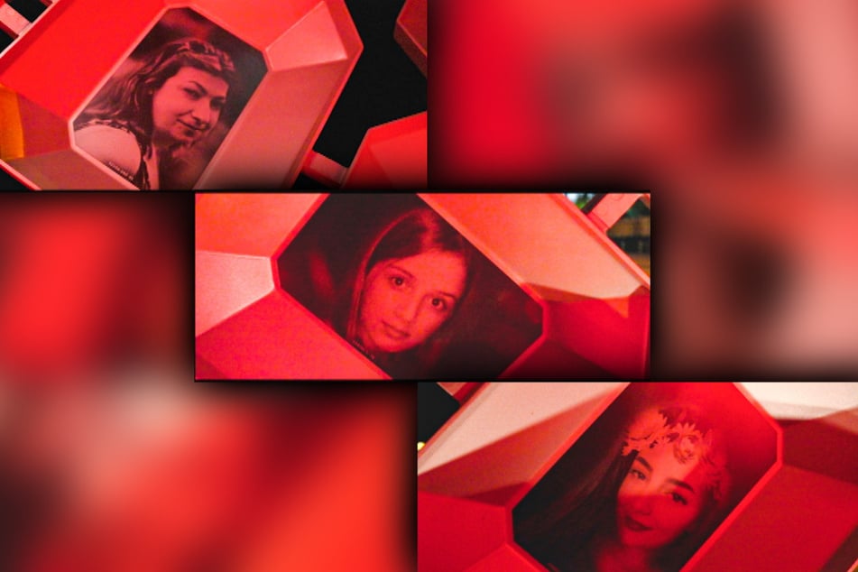Ebenfalls tot (v.l.n.r.): Sevda Dağ (†43), Sabine Sulaj, Armela Segashi (beide †14).