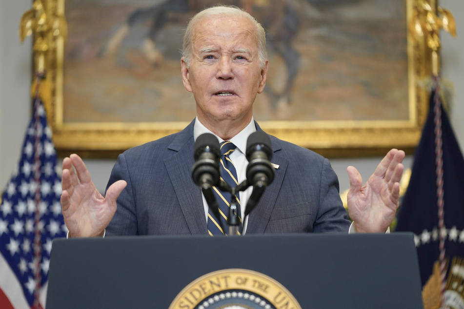 US-Präsident Biden (81) versucht mit Blick auf die Genehmigung neuer US-Hilfen für die Ukraine Optimismus zu verbreiten.