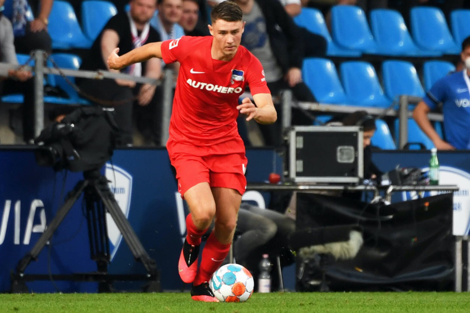 Hertha-Nachwuchsspieler Linus Gechter feierte gegen den VfL Bochum mit 17 Jahren seine Bundesligapremiere.