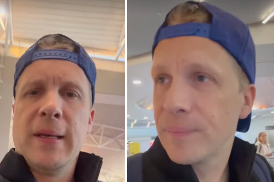 Vom Flughafen aus meldete sich Oliver Pocher jüngst bei seinen Fans und berichtete vom exklusiven Reiseangebot.