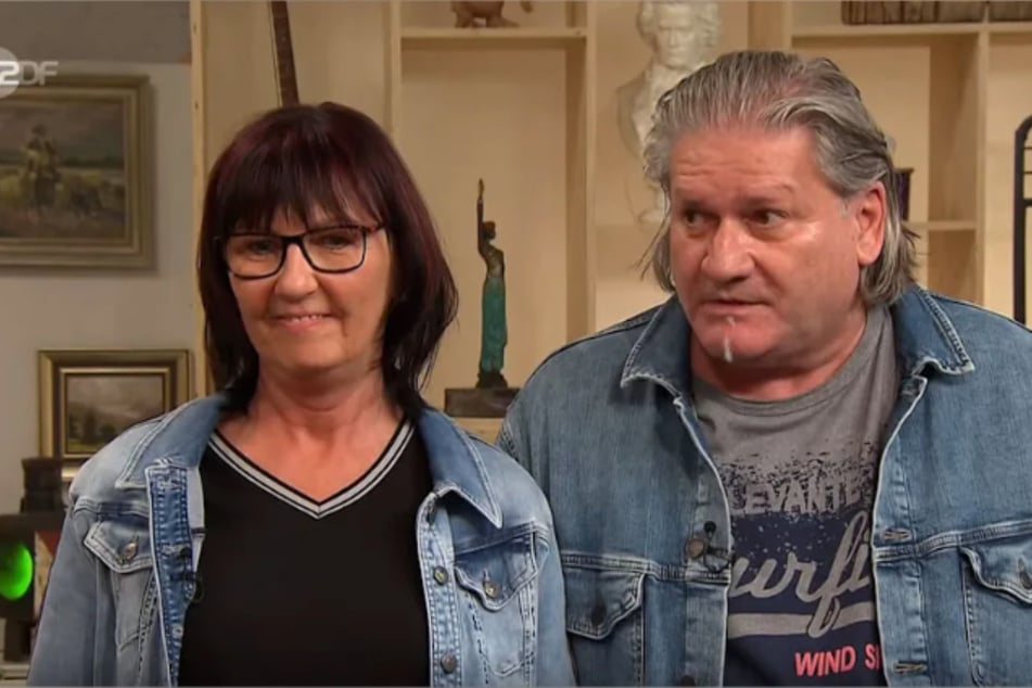 Uwe und Hannelore Fischwasser aus dem hessischen Münster wollen bei "Bares für Rares" ein Schmuggelobjekt aus der DDR loswerden.