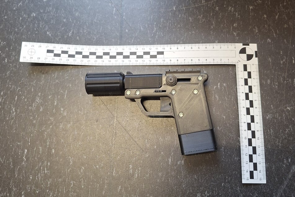 Diese Pistole wurde mithilfe eines 3D-Druckers erstellt. Dadurch ist sie aber nicht weniger tödlich.